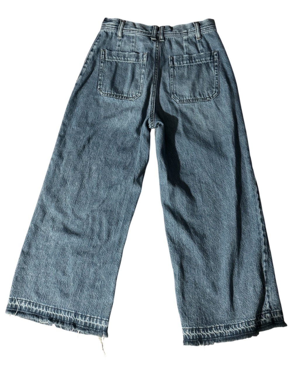 Sincerely Jules Cropped Wide-Leg Jeans – Size 26 - Picture 5 of 7